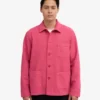 Arbetsjacka i ekologiskt tyg – Bubblegum Pink
