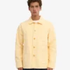 Arbetsjacka i ekologiskt tyg – mjukgul