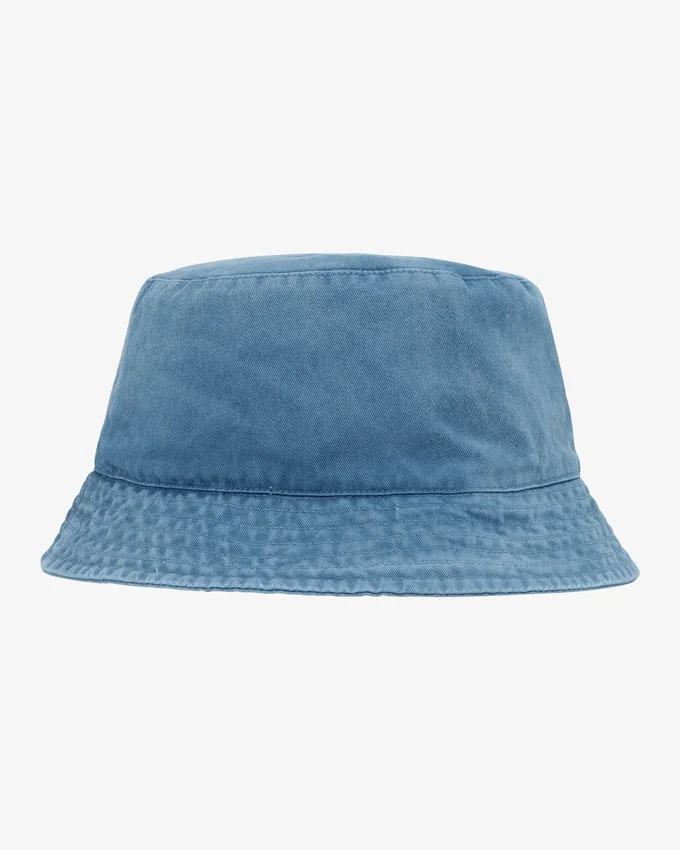 Buckethat i ekologisk bomull – blekt indigo