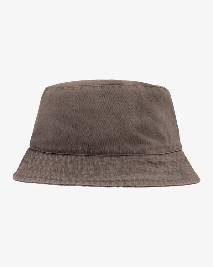 Buckethat i ekologisk bomull – blekt khaki