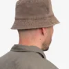 Buckethat i ekologisk bomull – blekt khaki