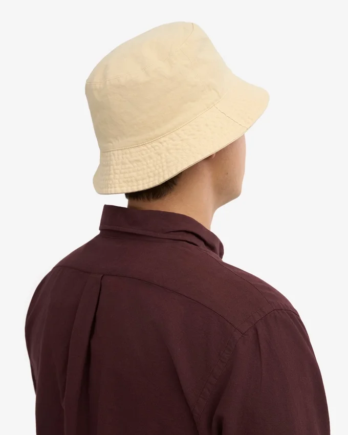 Buckethat i ekologisk bomull – elfenbensvit