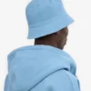Buckethat i ekologisk bomull – havsblå