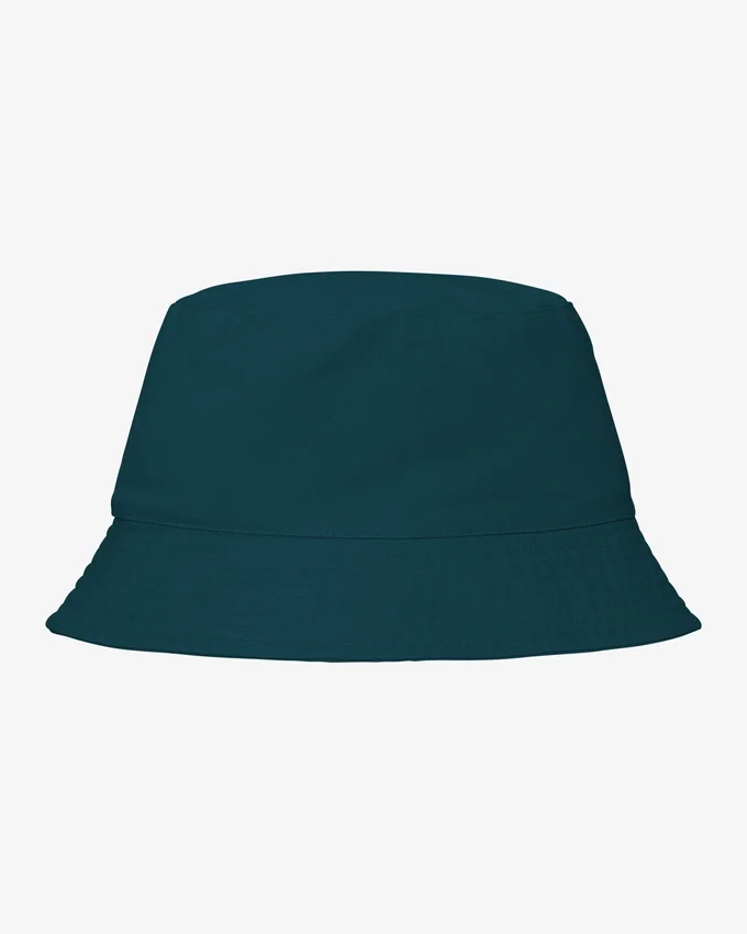 Buckethat i ekologisk bomull – havsgrön