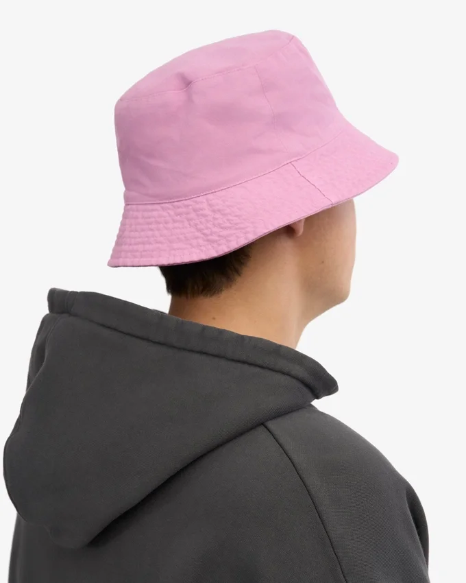 Buckethat i ekologisk bomull – körsbärsblom