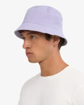 Buckethat i ekologisk bomull – mjuk lavendel