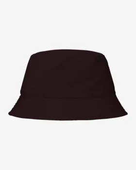Buckethat i ekologisk bomull – oxblodsröd
