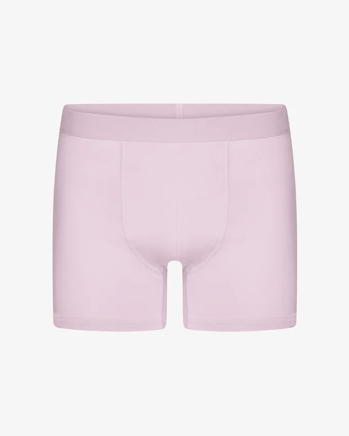 Classic Organic boxershorts – blekt rosa