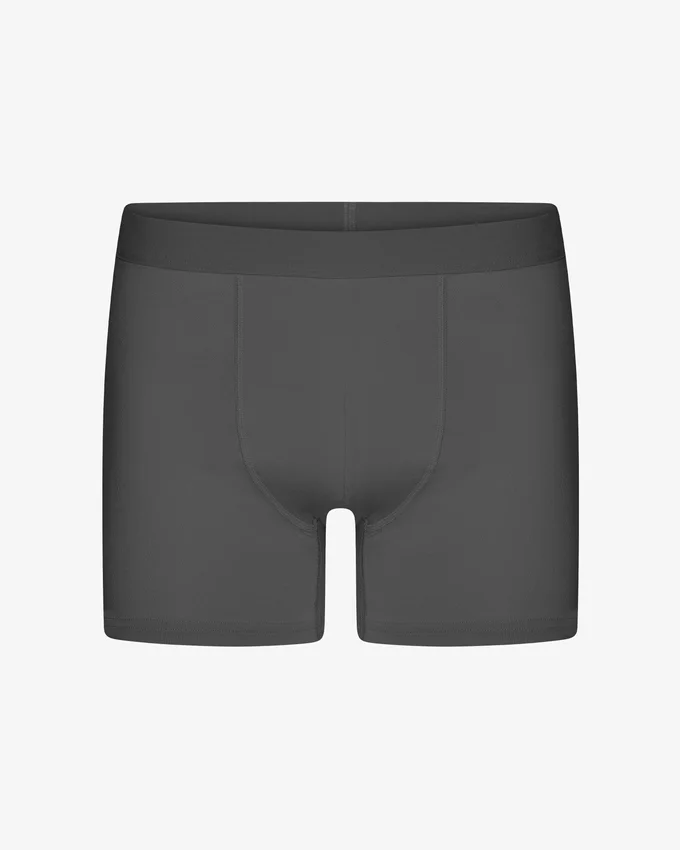 Classic Organic boxershorts i ekologisk bomull – lavagrå