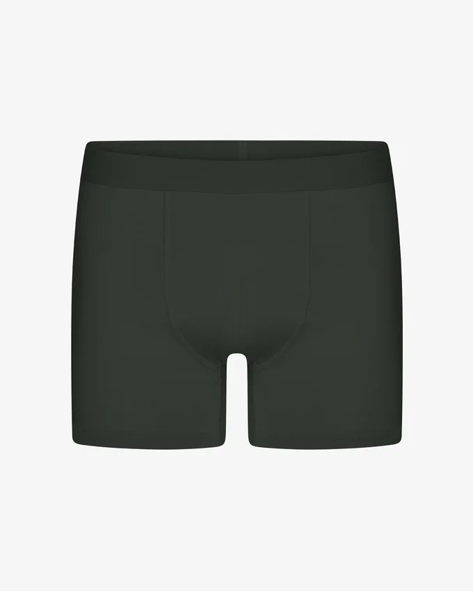 Classic Organic boxershorts i ekologiskt bomull – jaktgrön