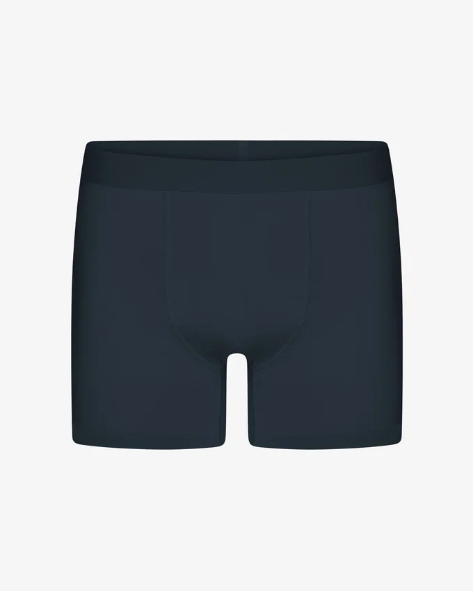Classic Organic boxershorts – petrolblå