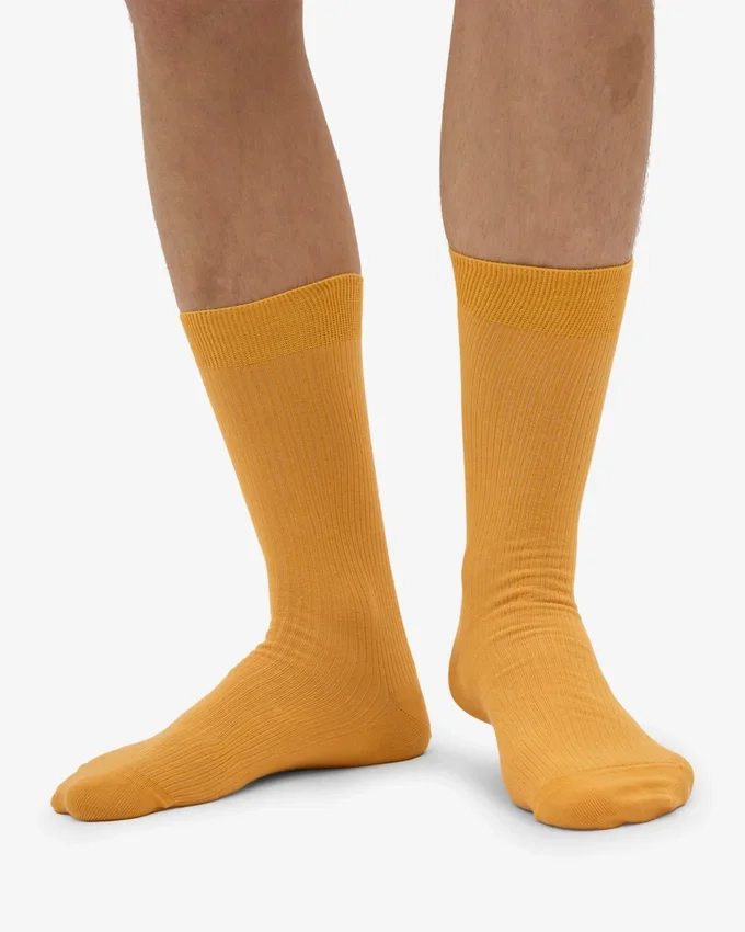 Classic Organic Classic Organic strumpor – brändgult