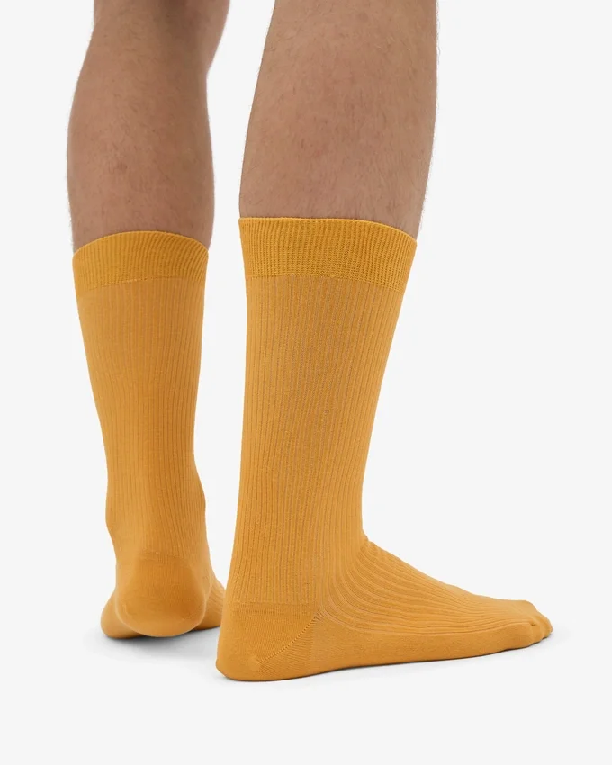 Classic Organic Classic Organic strumpor – brändgult