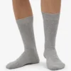 Classic Organic Classic Organic strumpor – melerad grå