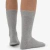 Classic Organic Classic Organic strumpor – melerad grå