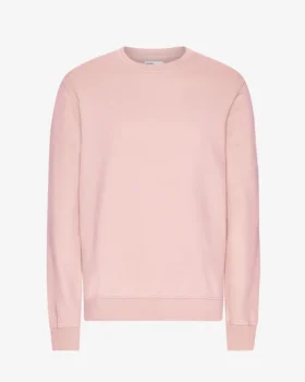 Classic Organic Crew – blekt rosa
