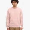 Classic Organic Crew – blekt rosa