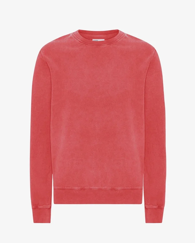 Classic Organic Crew – Faded Red
