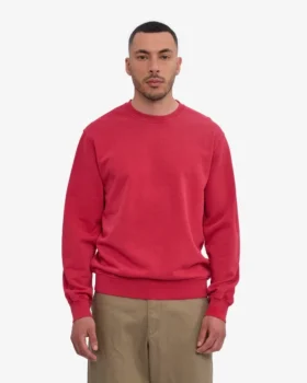 Classic Organic Crew – Faded Red