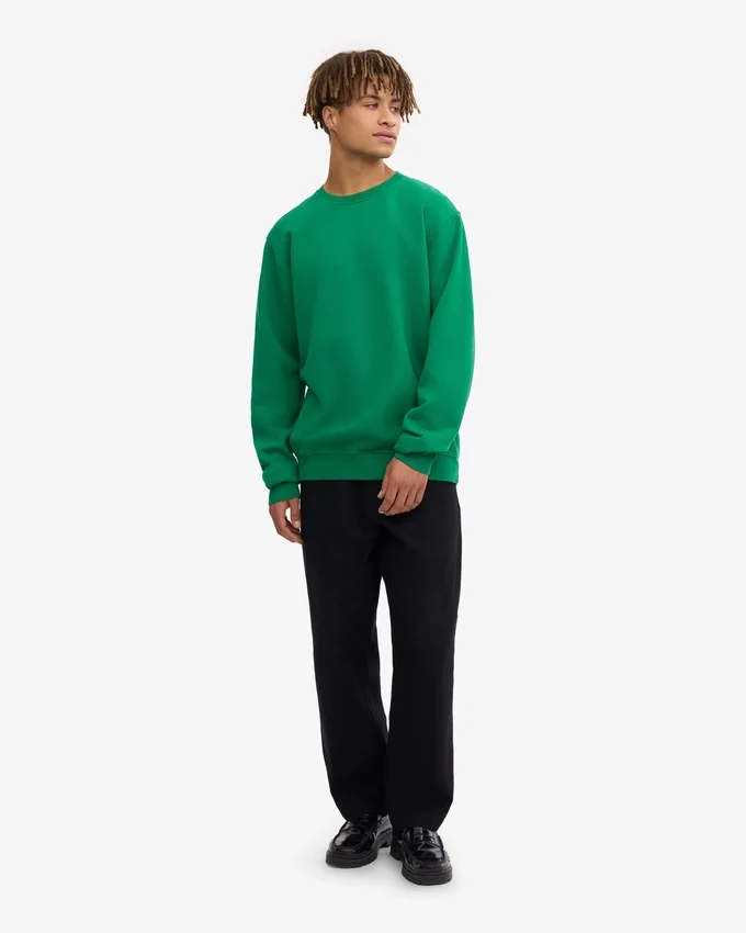 Classic Organic Crew – Kellygrön