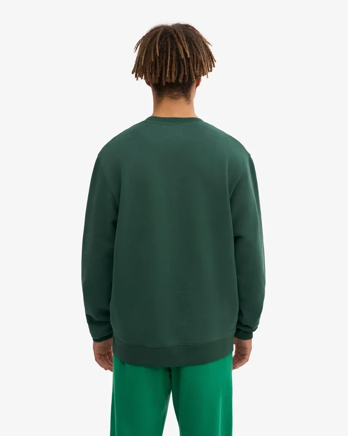 Classic Organic Crew – smaragdgrön