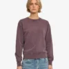 Classic Organic ekologisk damtröja med rund hals – Faded Grape