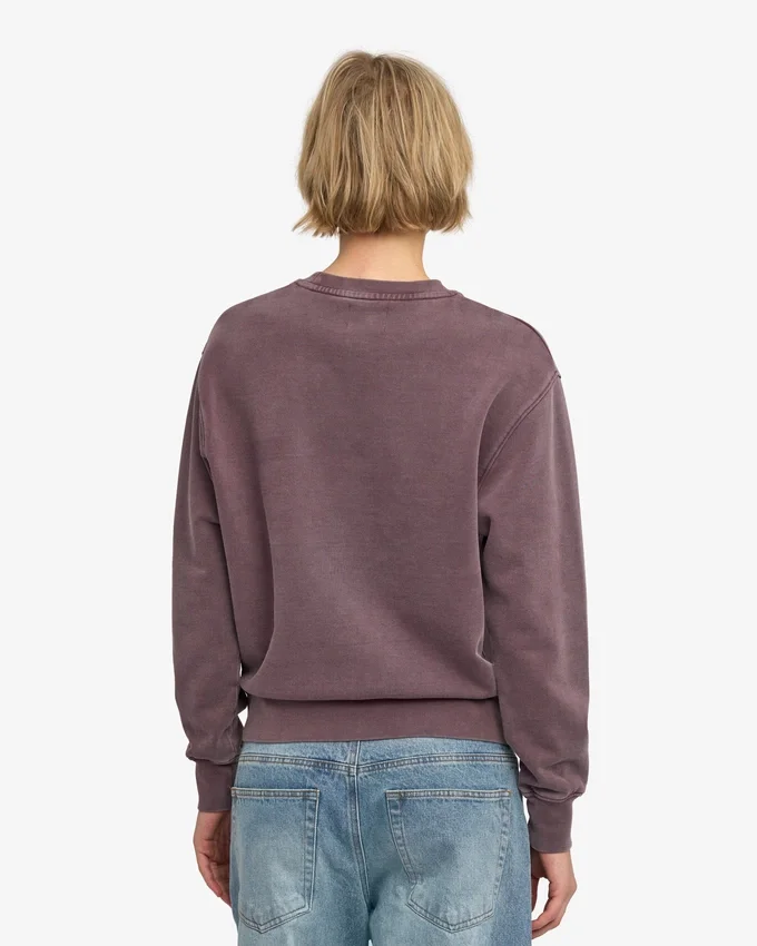 Classic Organic ekologisk damtröja med rund hals – Faded Grape