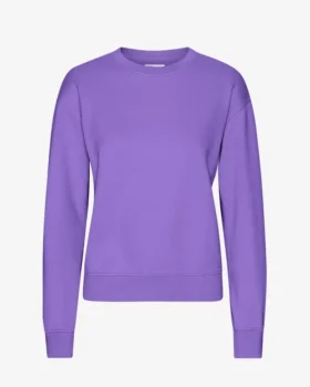 Classic Organic ekologisk damtröja med rund hals – ultraviolett