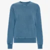 Classic Organic ekologisk rundhalsad tröja för dam – blekt indigo