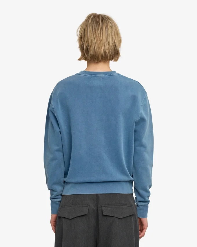 Classic Organic ekologisk rundhalsad tröja för dam – blekt indigo