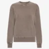 Classic Organic ekologisk rundhalsad tröja för damer – blekt khaki