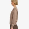 Classic Organic ekologisk rundhalsad tröja för damer – blekt khaki