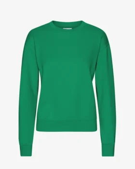 Classic Organic ekologisk rundhalsad tröja för damer – kellygrön