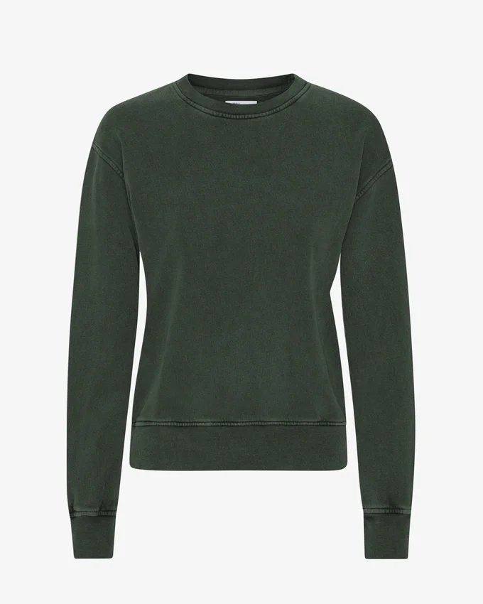 Classic Organic ekologisk rundhalsad tröja för damer – Midnight Forest