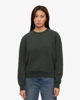 Classic Organic ekologisk rundhalsad tröja för damer – Midnight Forest