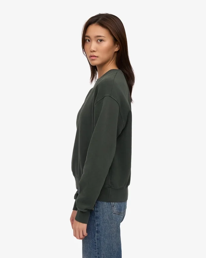 Classic Organic ekologisk rundhalsad tröja för damer – Midnight Forest