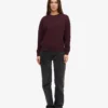 Classic Organic ekologisk rundhalsad tröja för damer – Oxblood Red
