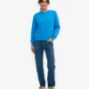 Classic Organic ekologisk rundhalsad tröja för damer – Pacific Blue
