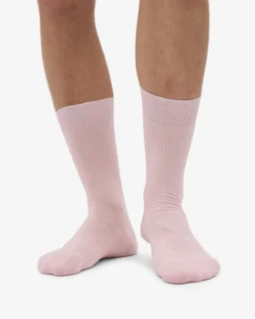Classic Organic ekologisk strumpa – blekt rosa