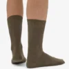 Classic Organic ekologisk strumpa – Dusty Olive