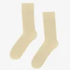 Classic Organic ekologisk strumpa – mjukgul