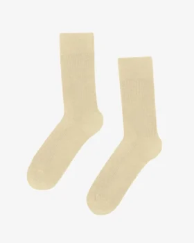 Classic Organic ekologisk strumpa – mjukgul