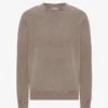 Classic Organic ekologisk tröja med rund hals – blekt khaki