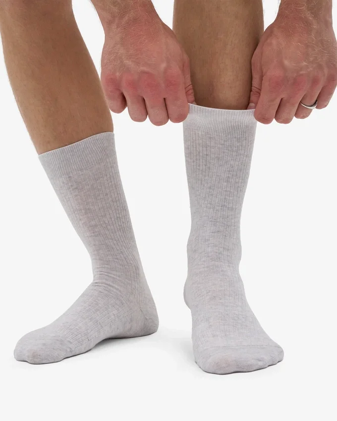 Classic Organic ekologiska strumpor – snömelange