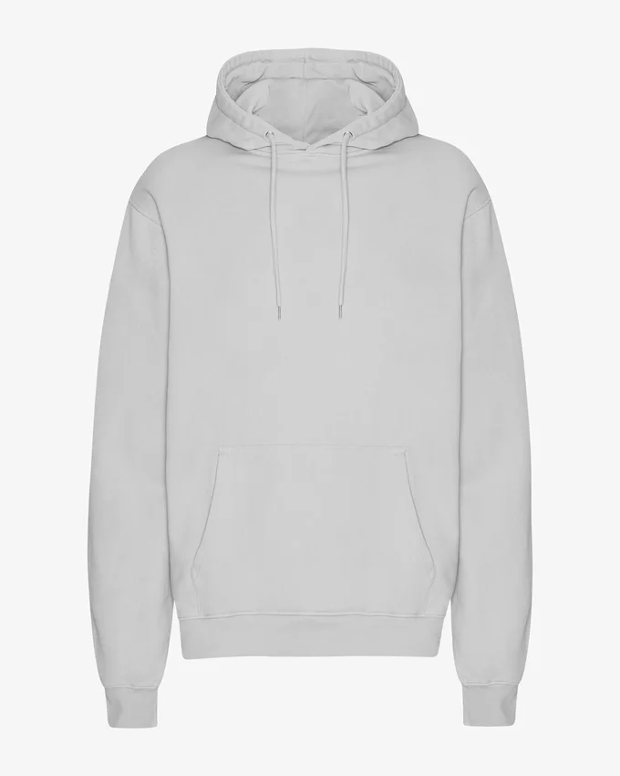 Classic Organic huvtröja – blekt grå