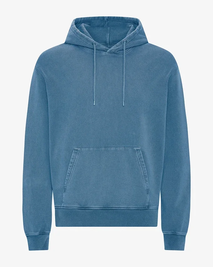 Classic Organic huvtröja – blekt indigo