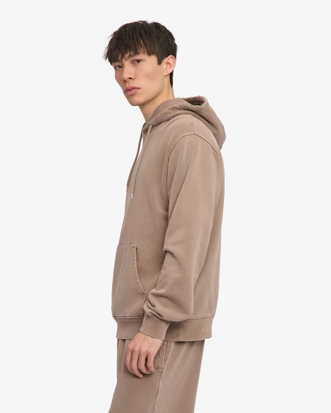 Classic Organic huvtröja – blekt khaki