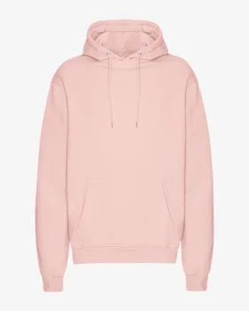 Classic Organic huvtröja – blekt rosa