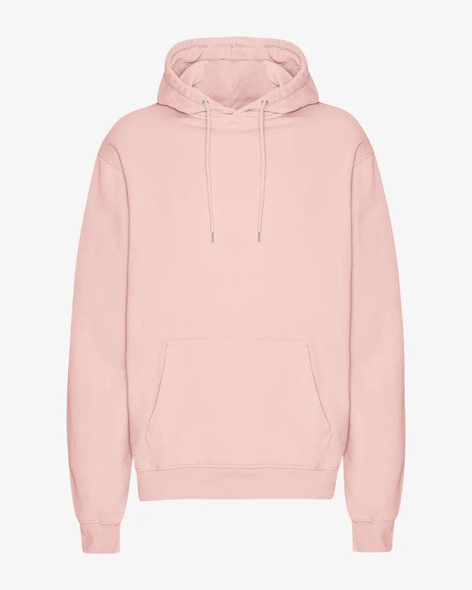 Classic Organic huvtröja – blekt rosa