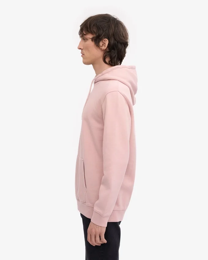 Classic Organic huvtröja – blekt rosa